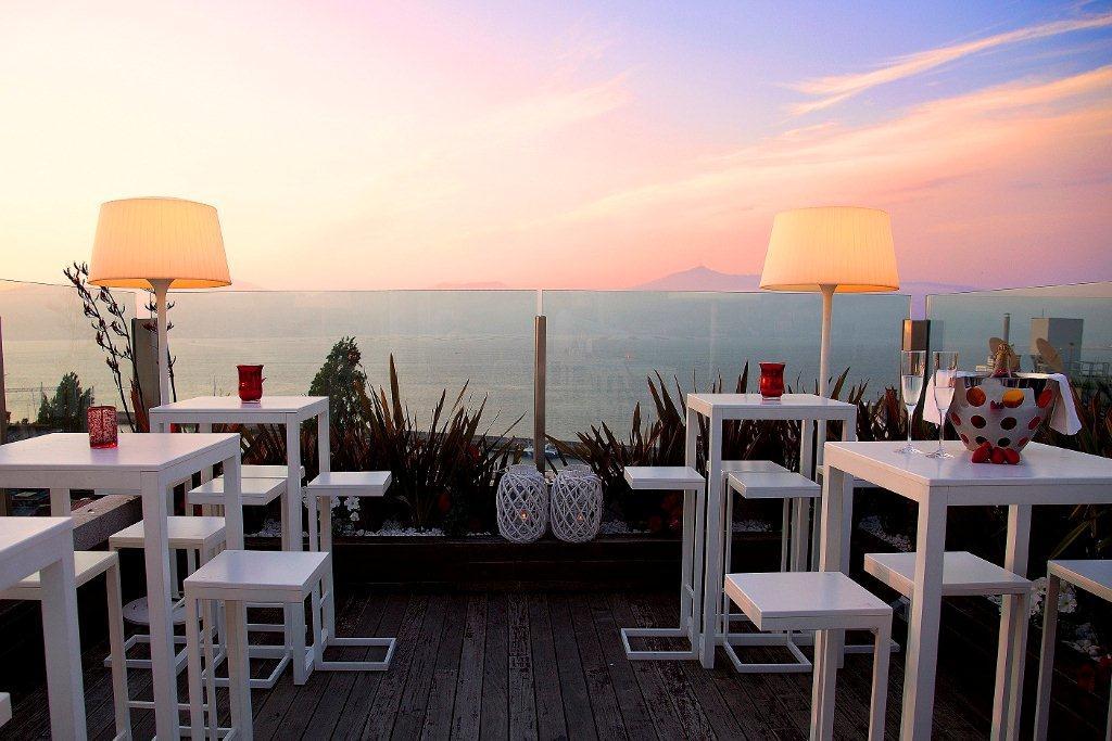 Gran Hotel Nagari Boutique & Spa Виго Экстерьер фото View from the rooftop