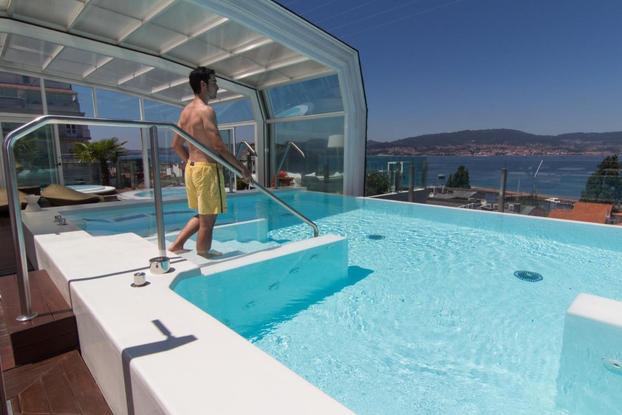 Gran Hotel Nagari Boutique & Spa Виго Экстерьер фото A pool enclosure