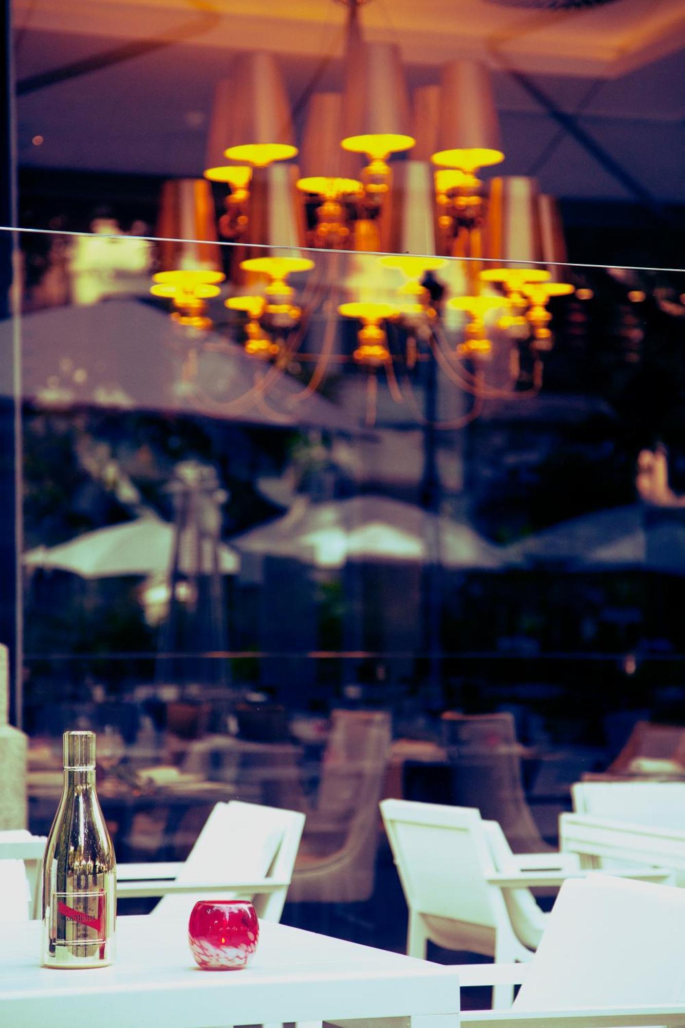 Gran Hotel Nagari Boutique & Spa Виго Экстерьер фото The restaurant's interior