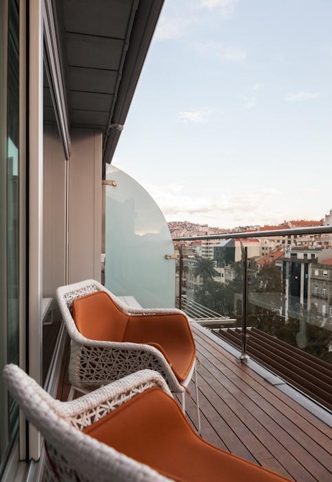 Gran Hotel Nagari Boutique & Spa Виго Экстерьер фото A balcony